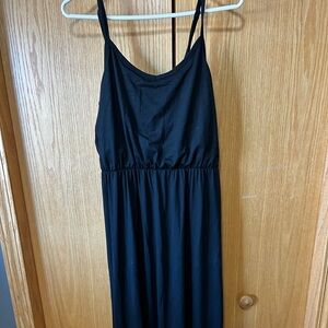 Elegant Black Sleeveless Dress